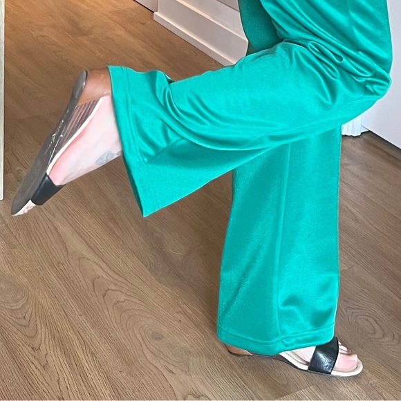 Kate & Mel - Two Strap leather wedge sandals - Picture 5 of 5